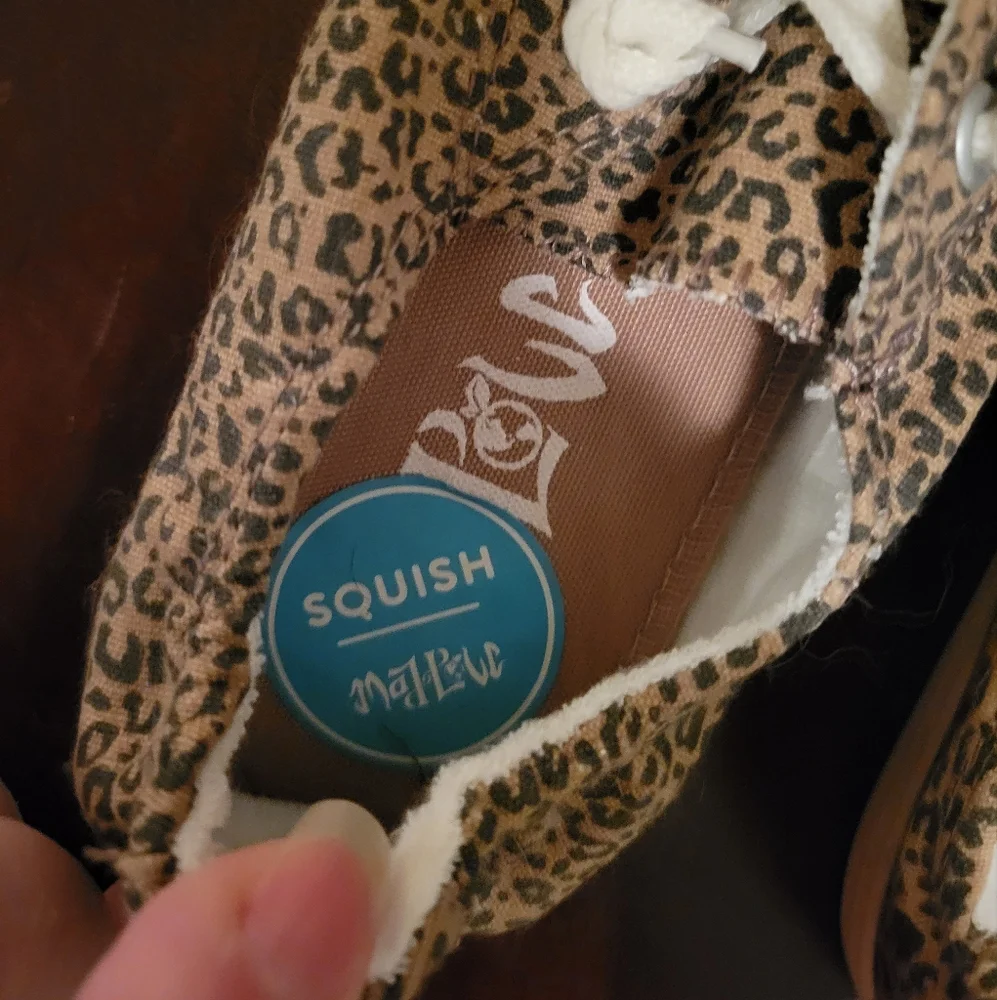 🐆 LEOPARD CHEETAH CASUAL SLIP ON CASUAL SHOES - Picture 3 of 3